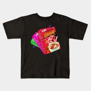 Childish Cereal Box Kids T-Shirt